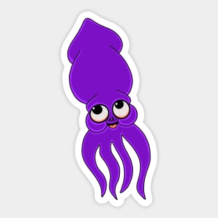 Squid Dude Sticker